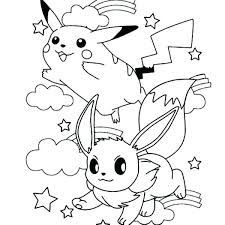 Pokemon coloring pages for kids!, in this videos you will learn to color espeon and umbreon, hope you like it and please sub! Pikachu Eevee Cute Pokemon Coloring Pages Novocom Top