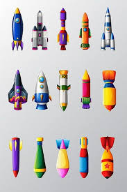 Cartoon Color Artificial Spacecraft Rocket Png Images Ai Free Download Pikbest Cartoon Color Graphic