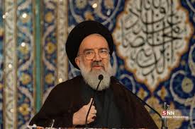 آیت الله خاتمی: ملت ایران با شرافت است و زیربار نسخه ذلت‌بار سیاه‌نامه عده‌ای نمی‌رود/ خط قرمز وحدت را کسی حق ندارد بشکند + فیلم