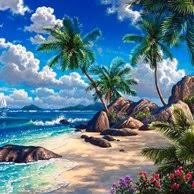 Download now super simpel menggambar pantai untuk anak belajar menggambar. Lukisan Pemandangan Di Tepi Pantai Yang Mudah Cikimm Com