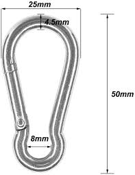 Browse a variety of unique bathroom faucets and fittings, wall and floor tiles, lights, mirrors as well as towels, shower curtains, stools, hampers, soaps and more. Termath 8 Pcs Stainless Steel 1 8 Inch Pad Eye Plate U Hooks 8pcs Stainless Steel Snap Hook Marine Hardware Staple Hook Loop With Screws Tools Home Improvement Hooks Urbytus Com