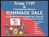 Troop 1107 & Presbyterian Women Rummage Sale, 3011 Harrison Ave ...
