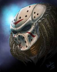 Predator Friday The 13th Jason Mask Predator Art Predator Alien Art Predator Artwork