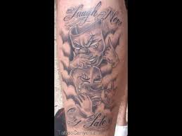 Laugh now cry later tattoo meanings designs and ideas tatring. Laugh Now Cry Later Heaven Or Hell Tattoo Com