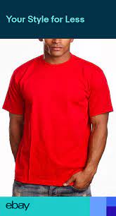 New Men Plain T Shirts Pro5 Pro 5 Athletic T Shirts Red 2 99 Red Shirt Men Shirts T Shirt