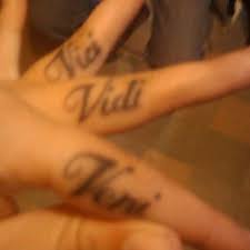 The veni vidi vici tattoo nowadays is often a direct basis for problems with literature, artwork, and songs. 17 Veni Vidi Vici Tattoo Ideas And Designs With Pictures