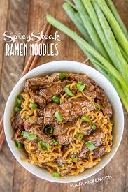 Learn how to make spicy beef tacos & see the smartpoints value of this great recipe. Spicy Steak Ramen Noodles Plain Chicken