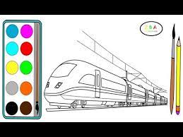 Download gambar sketsa kereta api gambar kereta api indonesia via gambar.co.id. Kereta Api 3 Menggambar Dan Mewarnai Kereta Listrik Youtube