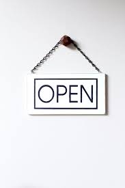 Modern Business Sign Open Sign Closed Sign Business Signs Boutique Kartu Nama Bisnis Desain Logo Bisnis Kartu Nama