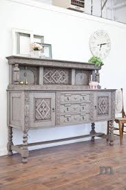 Gorgeous Painted Grey Buffet By Mango Reclaimed Furniture Makeover Ideas Vintage Furniture Makeover Vintage Furniture Furniture Makeover
