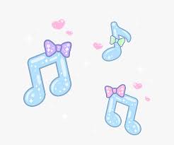 Watercolor notes is a vector of author. Pastel Aesthetic Music Notes Novocom Top