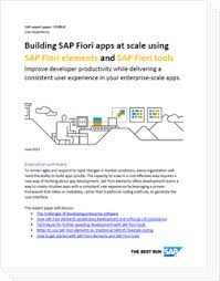 We did not find results for: Building Sap Fiori Apps At Scale Using Sap Fiori Elements And Sap Fiori Tools New Expert Paper Available Sap Blogs
