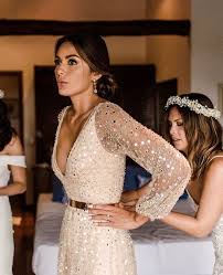 25 spectacular & sparkly wedding dresses. Frost Yourself With These 20 Sparkly Wedding Dresses Ruffled
