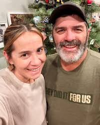 Decoupaged Christmas ornaments with napkins and clay creatures