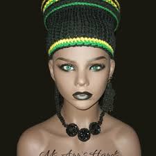 Rasta Open Mesh Cover up Dress/ V Neck/ Tri Color Dress/ READY TO SHIP