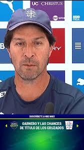 🗣⚽🛡 Con mesura, PEEEEERO... En #PelotaParadaxTNTSports tuvimos la palabra  de Daniel Garnero en conferencia de prensa, donde el DT de #LosCruzados  habló sobre las chances de título del equipo de cara a ...