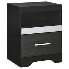 Block white marble pedestal table. Starberry One Drawer Nightstand Black Signature Design By Ashley Target