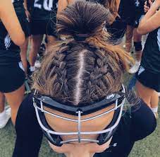 Pin By Zahra On Hair Sporty Hairstyles Soccer Hair Athletic Hairstyles