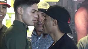 RYAN GARCIA & AVERY SPARROW GET PHYSICAL AT FINAL PRESSER & TRADE WORDS  48HRS OUT
