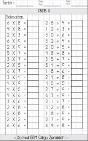 Latihan matematik tahun 2 darab. Ejercicio De Matematik Tahun 2 Cikgu Norzai