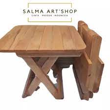 Bahan yang dibutuhkan untuk membuat meja dinding lipat ini yang terutama adalah kayu. Meja Lipat Belajar Kayu Kecil Lazada Indonesia