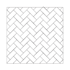 This is a demonstration showing how to set out and lay a 45 degree herringbone pattern in paving. Bremen 4x8