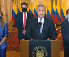 Es el actual presidente de colombia. El Presidente Ivan Duque Y El Ministro De Interior Daniel Palacios Llegaron A Cali