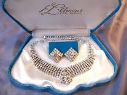 Vintage L Amour Fifth Avenue Ice Rhinestone By Glamartvintage 64 99 Vintage Rhinestone Vintage Rhinestone Necklace Vintage Bride