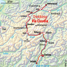 Trekking Fahrradtour Via Claudia Mit Dem Tourenrad Uber Die Via Claudia Augusta Zum Gardasee Alps Biketours