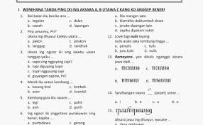 Soal matematika smp kelas 7 semester 1 2 dan kunci jawaban. Soal Bahasa Jawa Kelas 7 Semester 2 Dan Kunci Jawaban Cute766