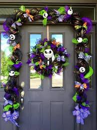 Jack Wreath Etc The Night Before Christmas Nightmare Before Christmas Decorations Nightmare Before Christmas Halloween Halloween Decorations