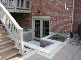 A detailed video of an installation of concrete steps with concrete block walls into a basement. Penguin Basements Walkouts