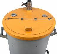 50lb Gema Painted, Powder Hopper, 100713R | First In Finishing |