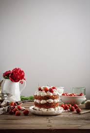 Strawberry Cherry Coconut Macaroon Cake Coconut Macaroons Cherry Coconut Strawberry Recipes