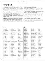 Pin By Maryhelen Freeman On Summer 2014 Pronunciation Guide German Words English Words