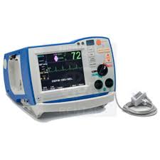 Posee 2 parámetro de monitoreo. Desfibrilador Portatil Con Capnografia Medical Rental