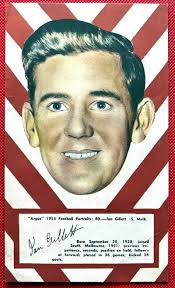 1953 VFL Argus Football Portraits 12 RON CLEGG South Melbourne Swans