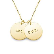 4.9 out of 5 stars 46. Personalized Jewelry Gold Plated Disc Necklace Personalized Gold Jewelry Personalized Jewelry Engraved Jewelry