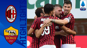 Milan 2 0 Roma Milan Close Gap With Win Over Roma Serie A Tim Youtube