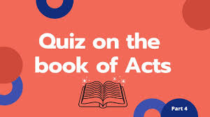 This conflict, known as the space race, saw the emergence of scientific discoveries and new technologies. Bible Quiz On Acts Part 4 Bible Quiz Questions And Answers On Acts Youtube