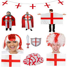 See more of england football team on facebook. Accessories England Football Fan Supporter White Bob With St George Cross Fancy Dress Wig Badvocates