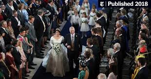 Princess eugenie made a bold statement with her choice of bridal gown, designed by peter pilotto and christopher de vos, for her wedding to jack brooksbank at windsor castle friday. Why Princess Eugenie S Peter Pilotto Wedding Dress Was A Thoroughly Modern Choice The New York Times