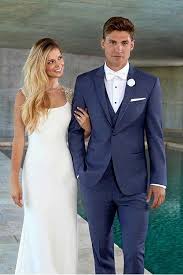 Indigo Dusk Blue By Ike Behar The Lane Blue Tuxedo Wedding Blue Suit Wedding Navy Tuxedo Wedding