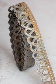 Metal Trim Ribbon Roman Trim 1in X 15 Ft Metal Crafts Diy Metal Metal Trim