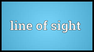 In topography, the angle made by two ground lines is measured horizontally, and is called a horizontal angle. Line Of Sight Meaning Youtube