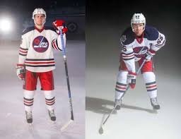 Expected an icethetics source with a solid track record has reported the oilers will have a white the source reports the look is reminiscent of the original white jerseys from when the oilers were in the wha. History Of Wha Celebrated In Jets Oilers Heritage Classic Uniforms Sports Uniforms Hockey World Uniform