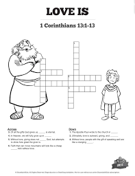 Fill in the blank letters for each word to complete the bible verse. 1 Corinthians 13 Love Is Sunday School Coloring Pages Sharefaith Kids