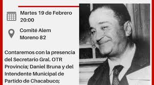 HOMENAJE A CRISÓLOGO LARRALDE EN EL COMITÉ DE LA UCR DE CHACABUCO