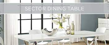 Create a space that is distinct from its surroundings with the sector dining table. Amazon Com Modway Sector Modern Dining Table With Stainless Steel Metal X Base In White Silver Furniture Decor