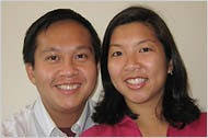 Bernardine Ileto and Brian Chan